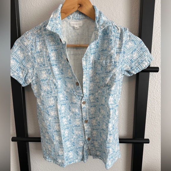 scene & heard Other - Blue and White boys's Shirt